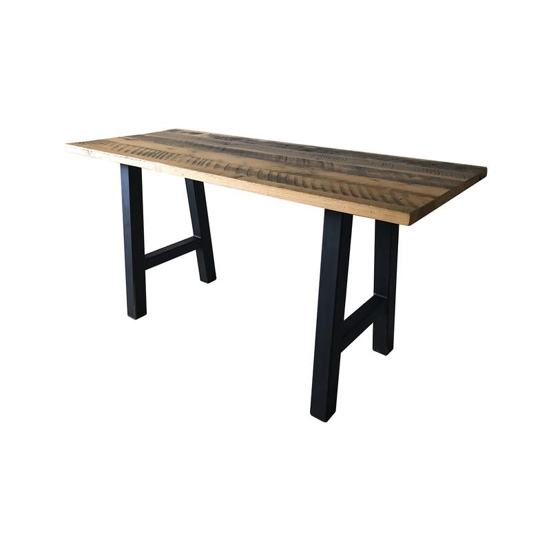Reclaimed Wood Counter Height Table