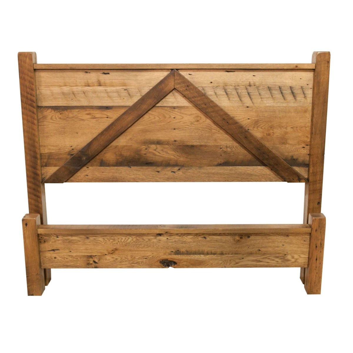 Foxfield Reclaimed Wood Queen Bed Frame - Rustic Red Door Co.