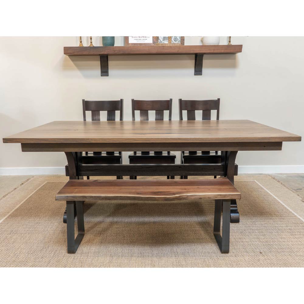 rectangular expandable dining table
