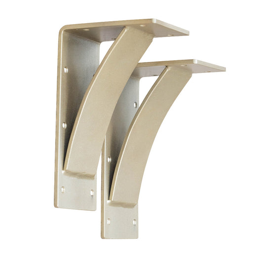 Roman Gold Steel Mantel Bracket