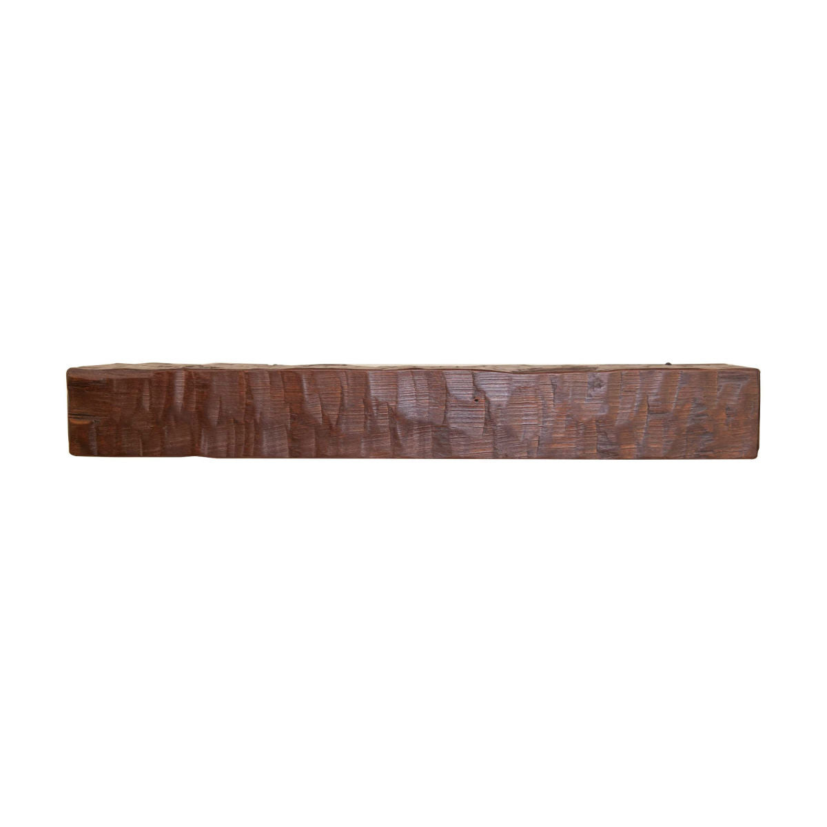cherry wood floating shelves