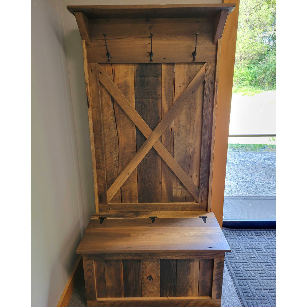 Entryway Coat Rack Bench