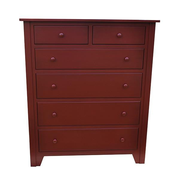 Rustic Red Dresser in Brown Maple | Rustic Red Door Rustic Red Dresser in Brown Maple | Rustic Red Door