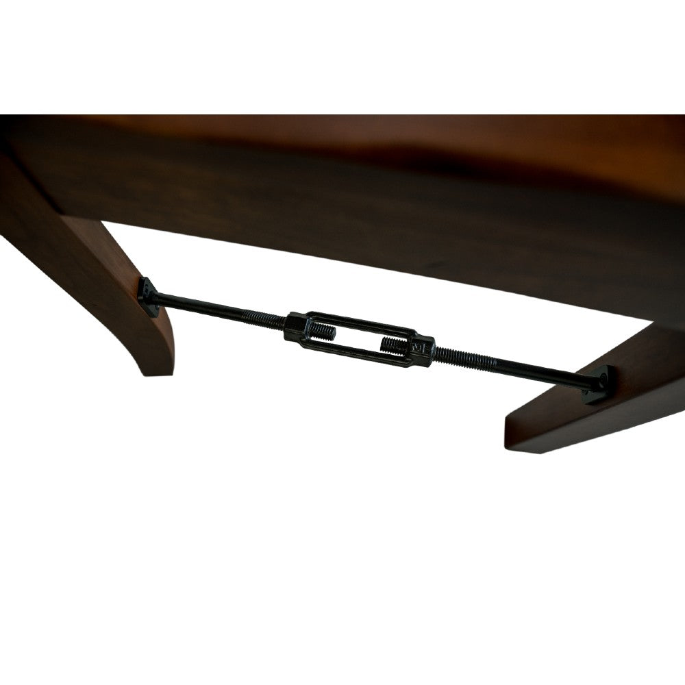 Steel Turnbuckles Cherry Dining Chair
