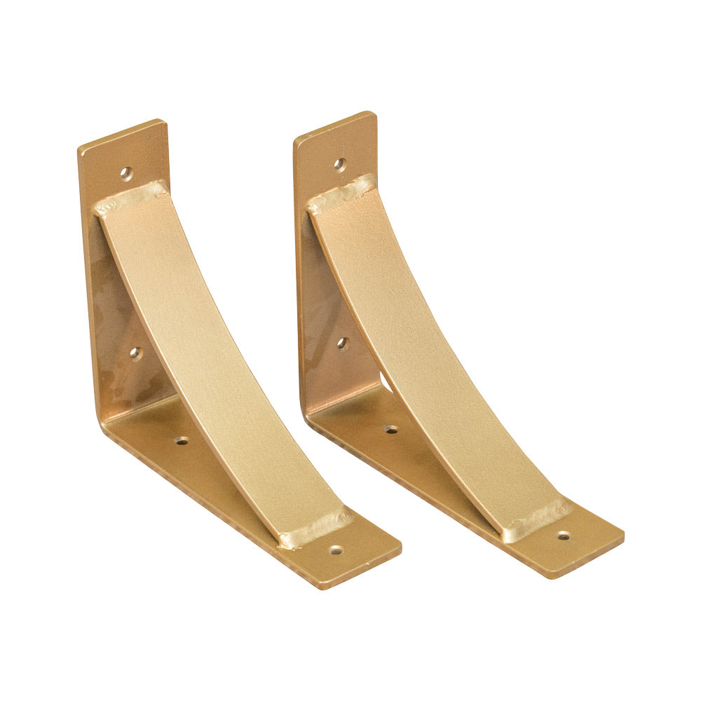 Modern Sun Gold Shelf Brackets