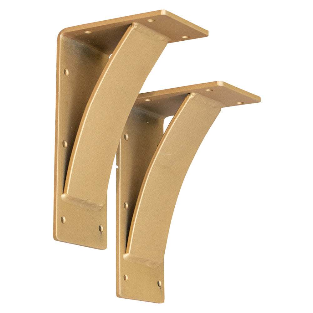 6x10 Sun Gold Arched Steel Bracket