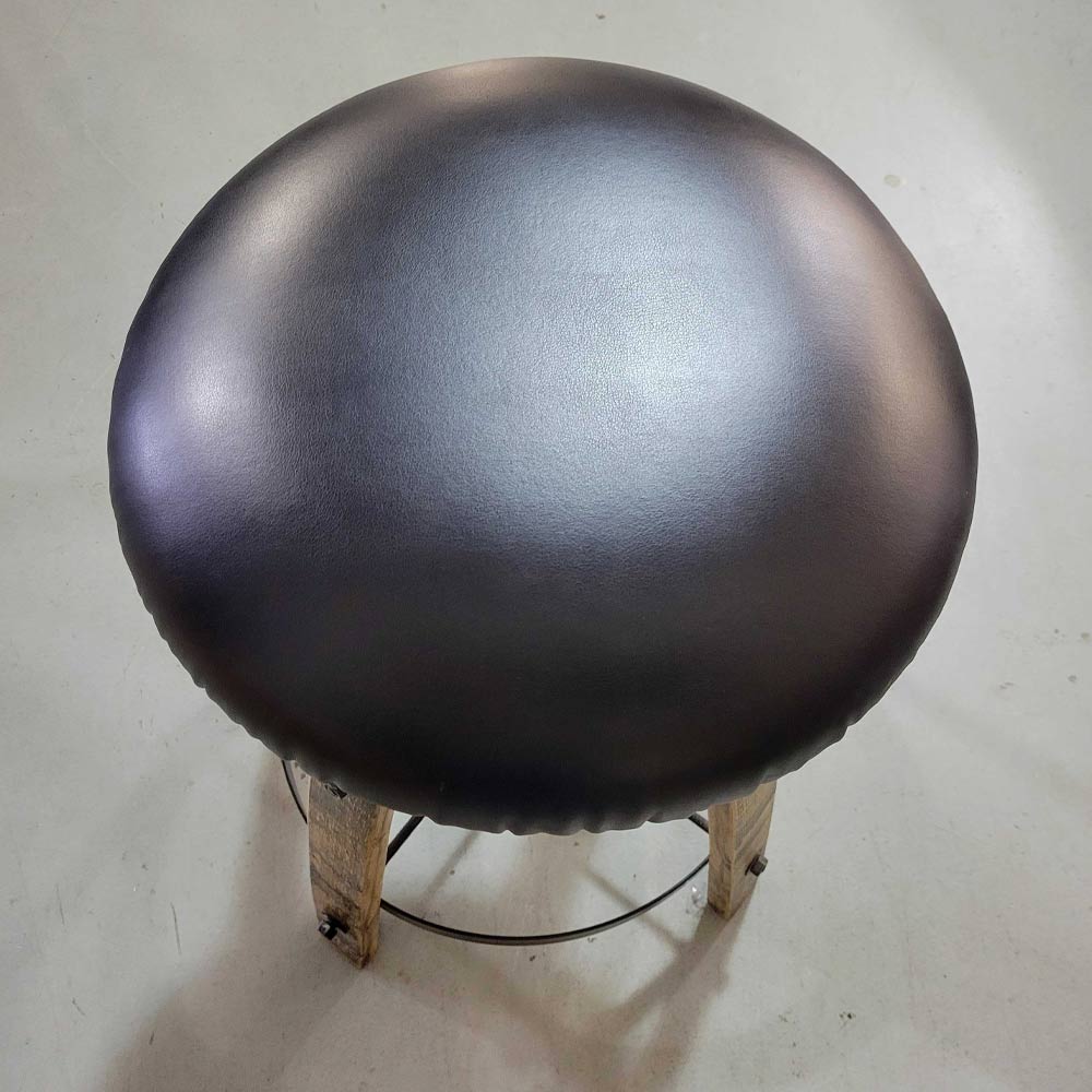 Upholstered Backless Bar Stool