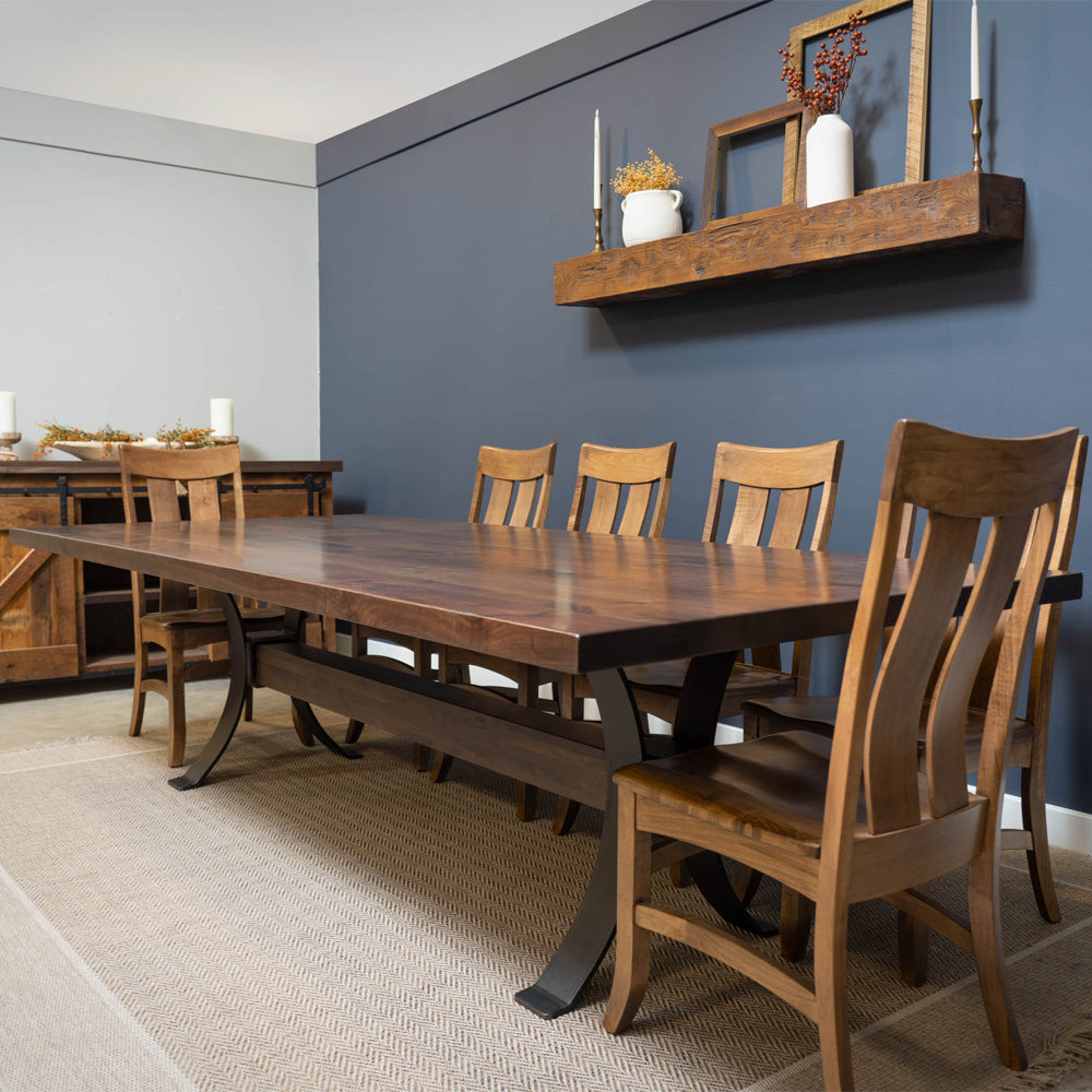 Walnut Wood Dining Table