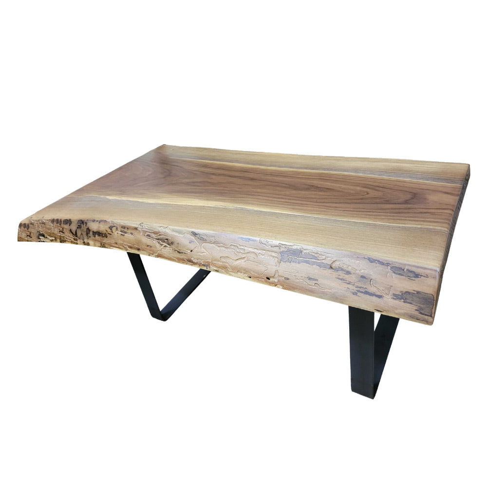 Walnut Wood Live Edge Bench