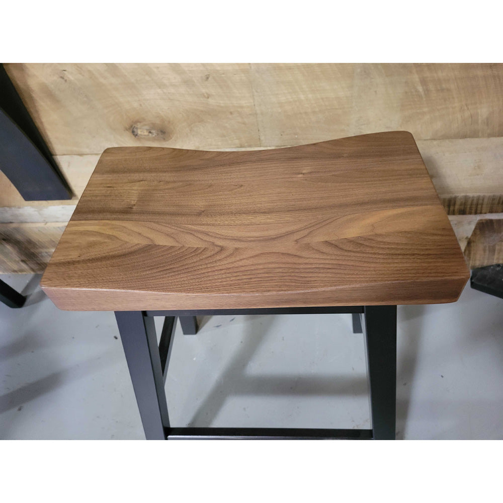 Walnut Wood Pub Stool