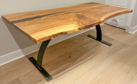 Philadelphia Live Edge Table Delivery