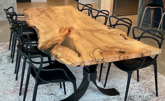 Live Edge Maple Dining Table to Lehigh County Home