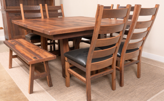 Determining Bench or Chair Size for Your Dining Table