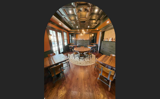 Jersey Speakeasy-inspired Dining Room