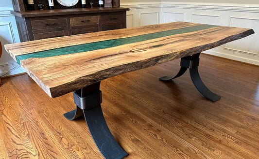 Phoenixville Custom Live Edge River Table Delivery