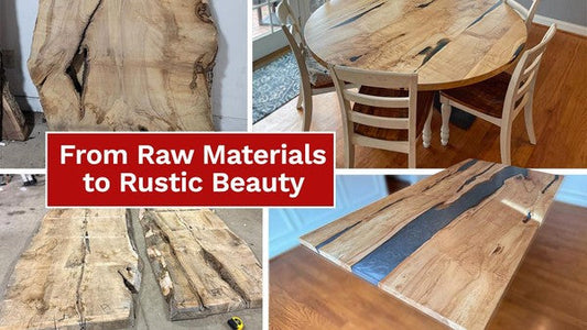 From Raw Materials to Rustic Beauty