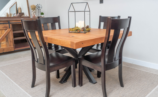 Square Dining Tables: Blending Style, Warmth, and Functionality