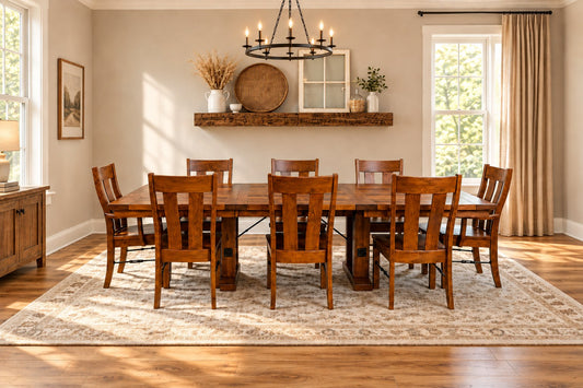 How Much Room Do You Need Around a Dining Table?