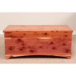 Back of Cedar Wood Hope Chest