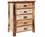 Cumberland Rustic Log Tall Dresser