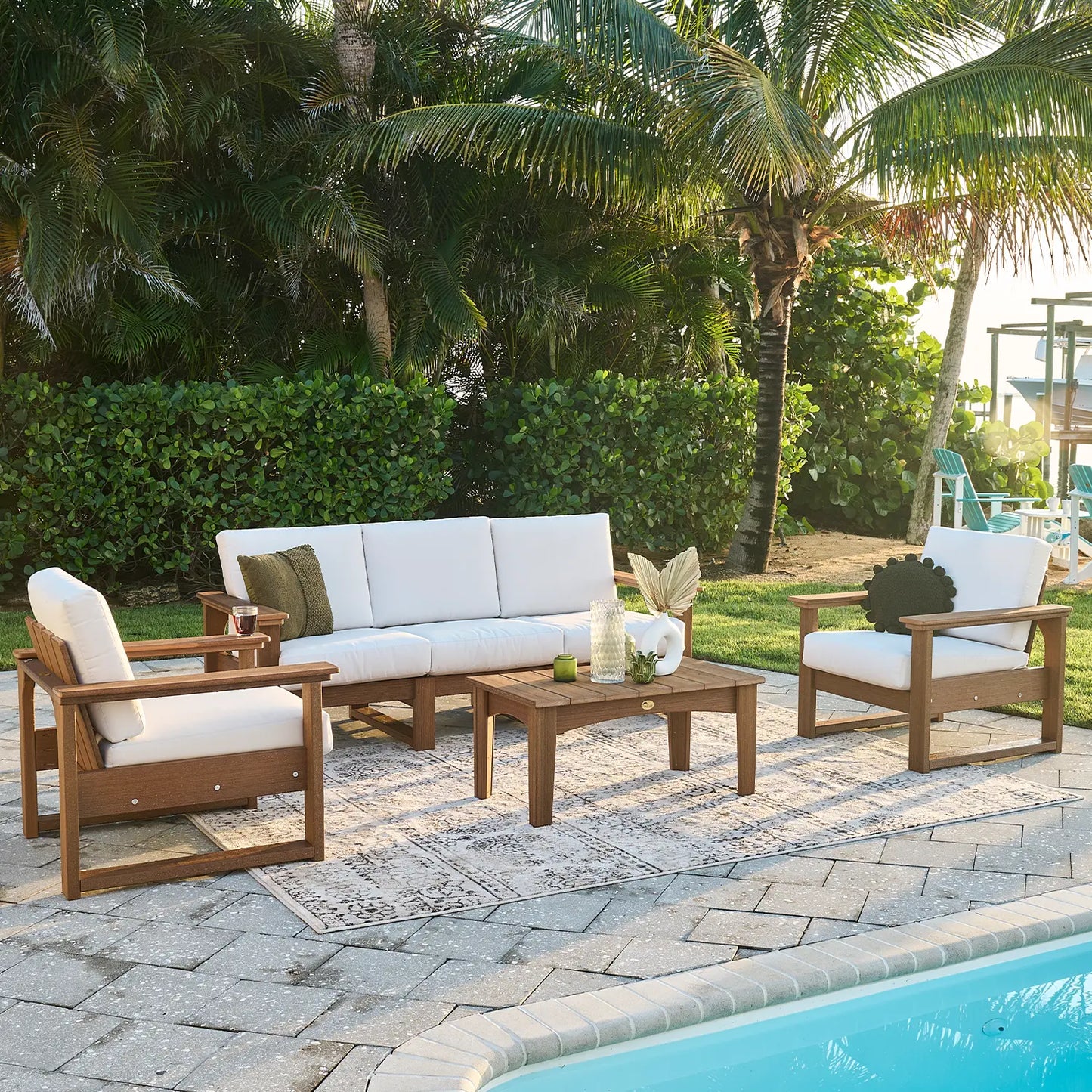 Lanai Deep Seating Sofa - Endures Every Season