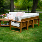 Lanai Deep Seating Sectional - Elevated Outdoor Living