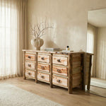 Cumberland Rustic Log Wide Dresser