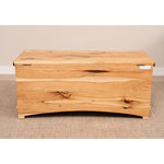 Back Rustic Hickory Wood Hope Chest