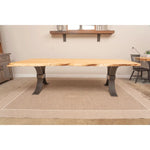 9' Live Edge Maple Dining Table