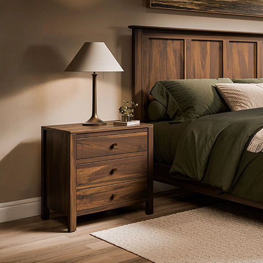 Emily Solid Wood Nightstand