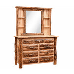 Blue Ridge Log Dresser Mirror