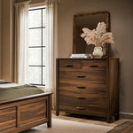 Emily Solid Wood Tall Dresser