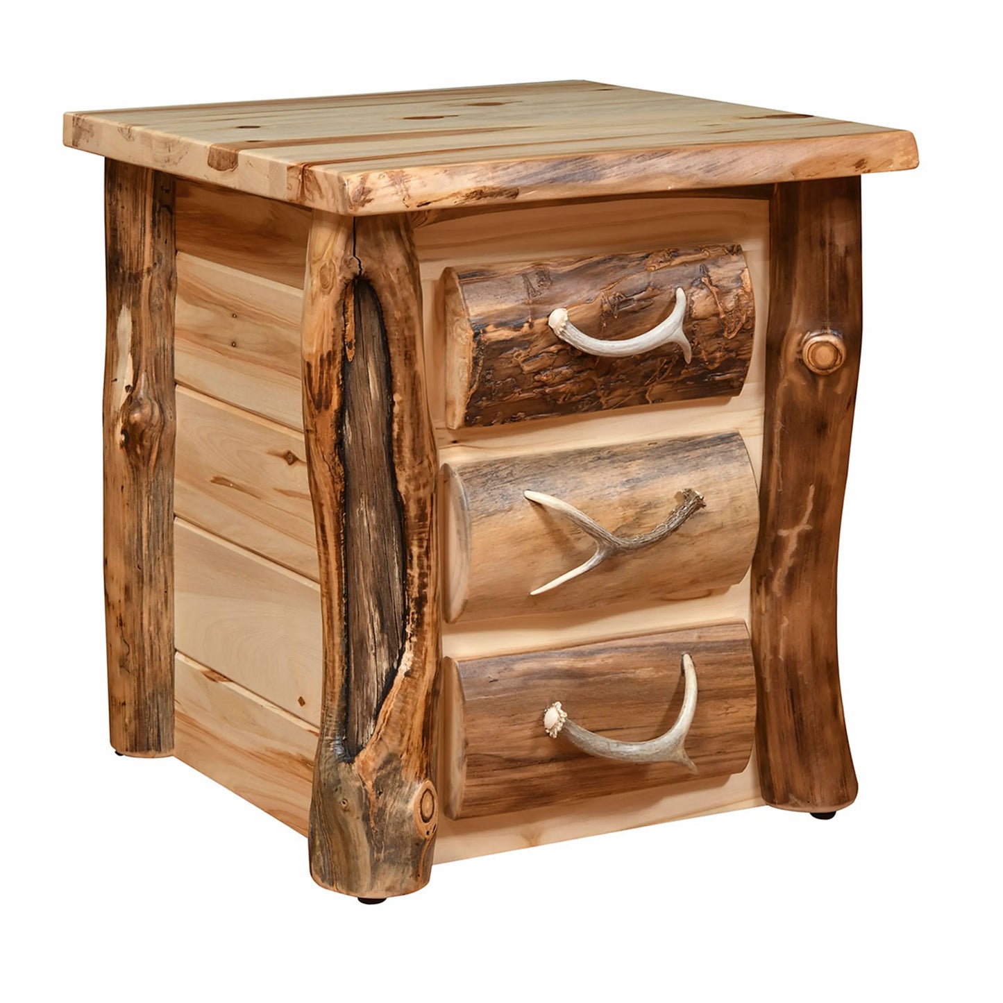 Blue Ridge Log Nightstand