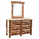 Blue Ridge Log Wide Dresser