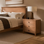 Emily Solid Wood Nightstand