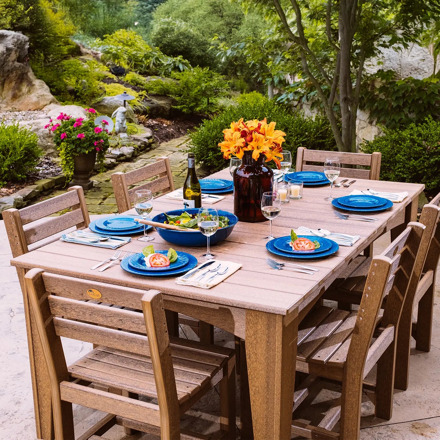 Island Dining Table Rectangular, 44"x72" - Made for Every Season