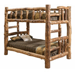 Blue Ridge Log Bunk Bed