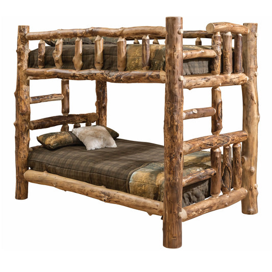 Blue Ridge Log Bunk Bed