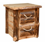 Blue Ridge Log Nightstand
