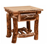 Blue Ridge Log Nightstand