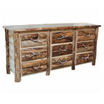 Blue Ridge Log Wide Dresser
