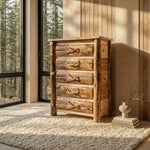 Blue Ridge Log Tall Dresser