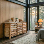 Blue Ridge Log Wide Dresser