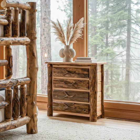 Blue Ridge Log Tall Dresser