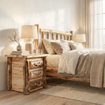 Blue Ridge Log Nightstand