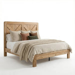 Dylan Geometric Panel Bed Frame