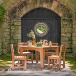 Island Dining Table Square Table, 44" - Refined Outdoor Durability