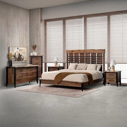 Leighton Live Edge Bed Frame