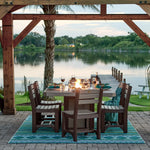Lumin Fire Table Rectangular, 79" - Built for a Lifetime Outdoors