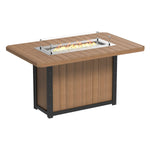Lumin Fire Table Rectangular, 79" - Built for a Lifetime Outdoors